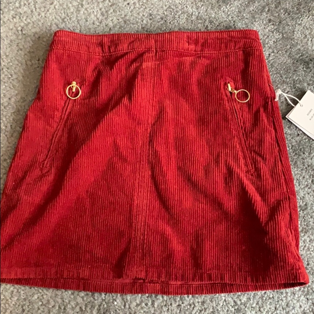 NWT corduroy skirt!